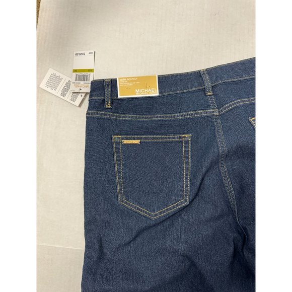 Michael Kors NWT Sz 14 Higher Rise Selma Boot Cut Jeans - Picture 14 of 14